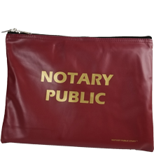 BAG-NP-LG-BRG - Large Notary Supplies Bag
(Burgundy)